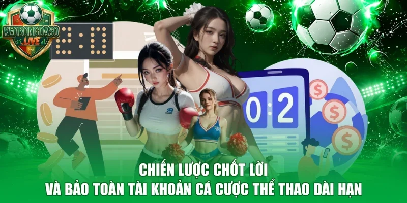 Chiến lược chốt lời và bảo toàn tài khoản cá cược thể thao dài hạn