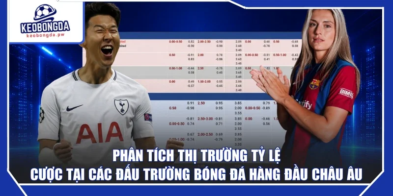 Phân tích thị trường tỷ lệ cược tại các đấu trường bóng đá hàng đầu châu Âu
