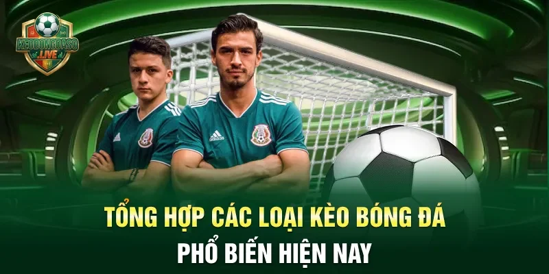Tổng hợp các loại kèo bóng đá phổ biến hiện nay