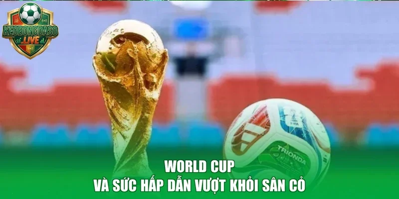 World Cup và sức hấp dẫn vượt khỏi sân cỏ